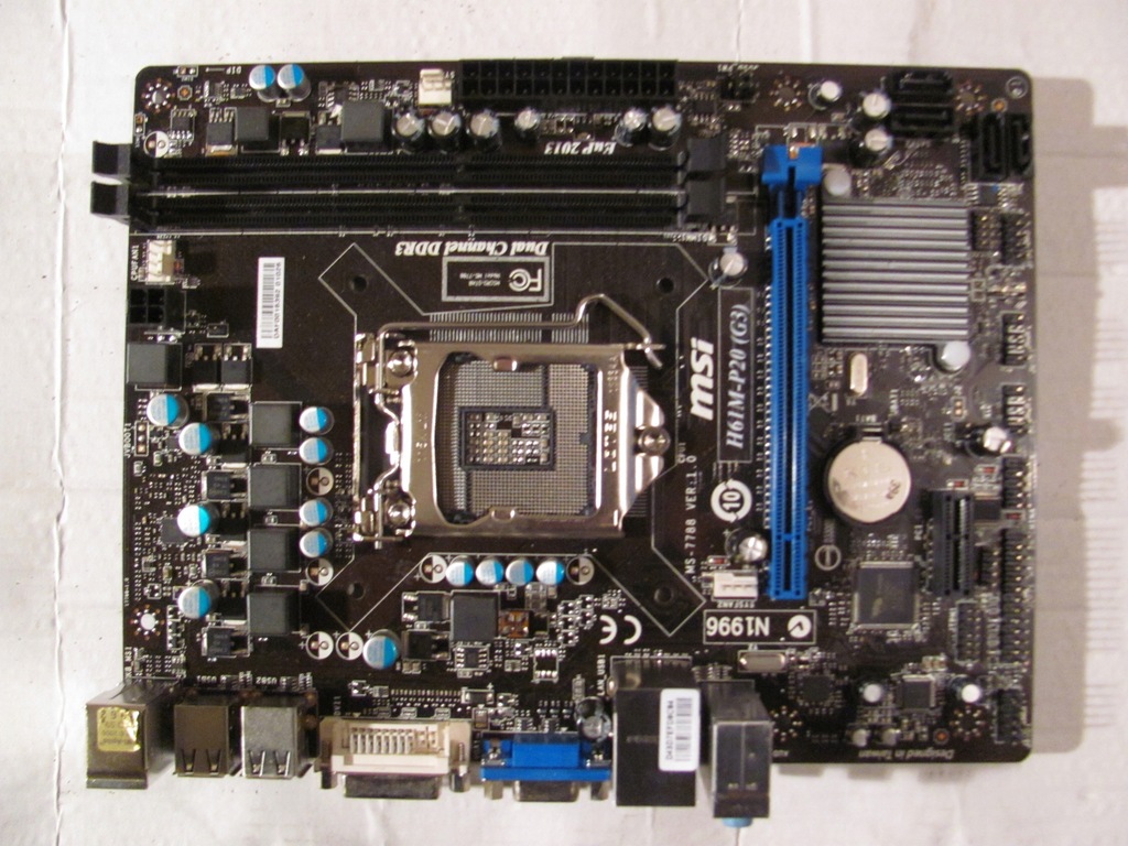 Płyta główna MSI MSI H61M-P20 (G3) - 7710568000 - oficjalne archiwum ...