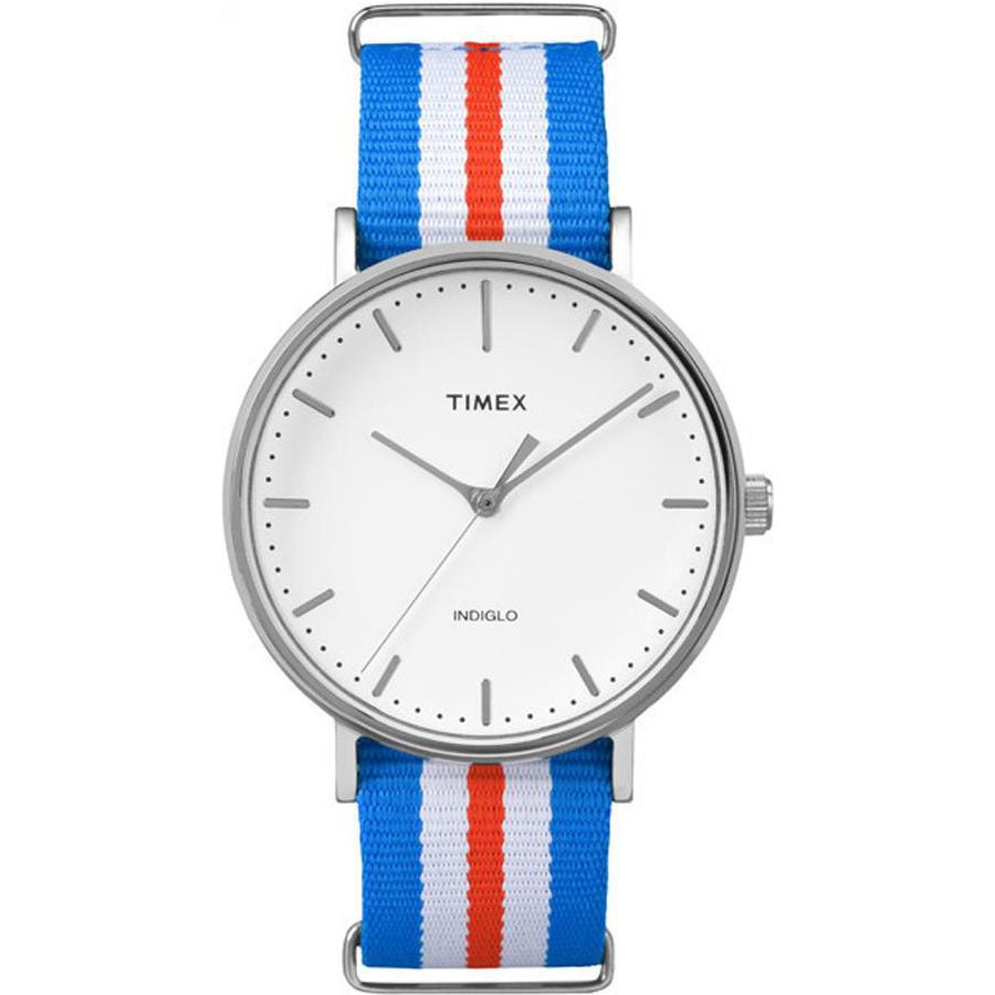 Timex Weekender TW2P91100 Kolorowy Pasek Indiglo