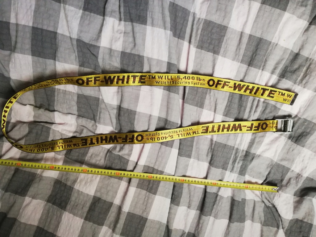 Pasek OFF White