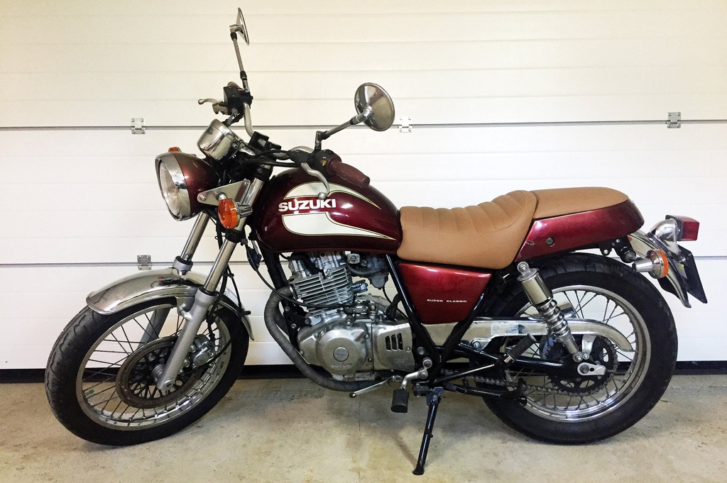 Motocykl Suzuki TU250x - classic, cafe racer,retro