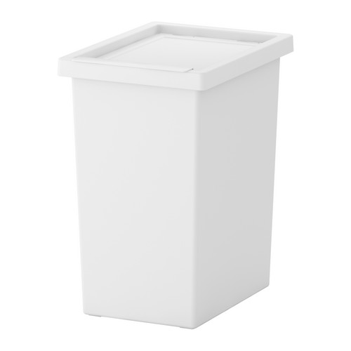 IKEA FILUR KOSZ NA ŚMIECI ODPADY 28L POKRYWA
