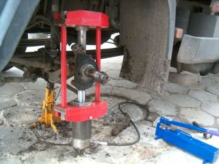 Prasa hydrauliczna 50T do wymiany sworzni zwrotnic