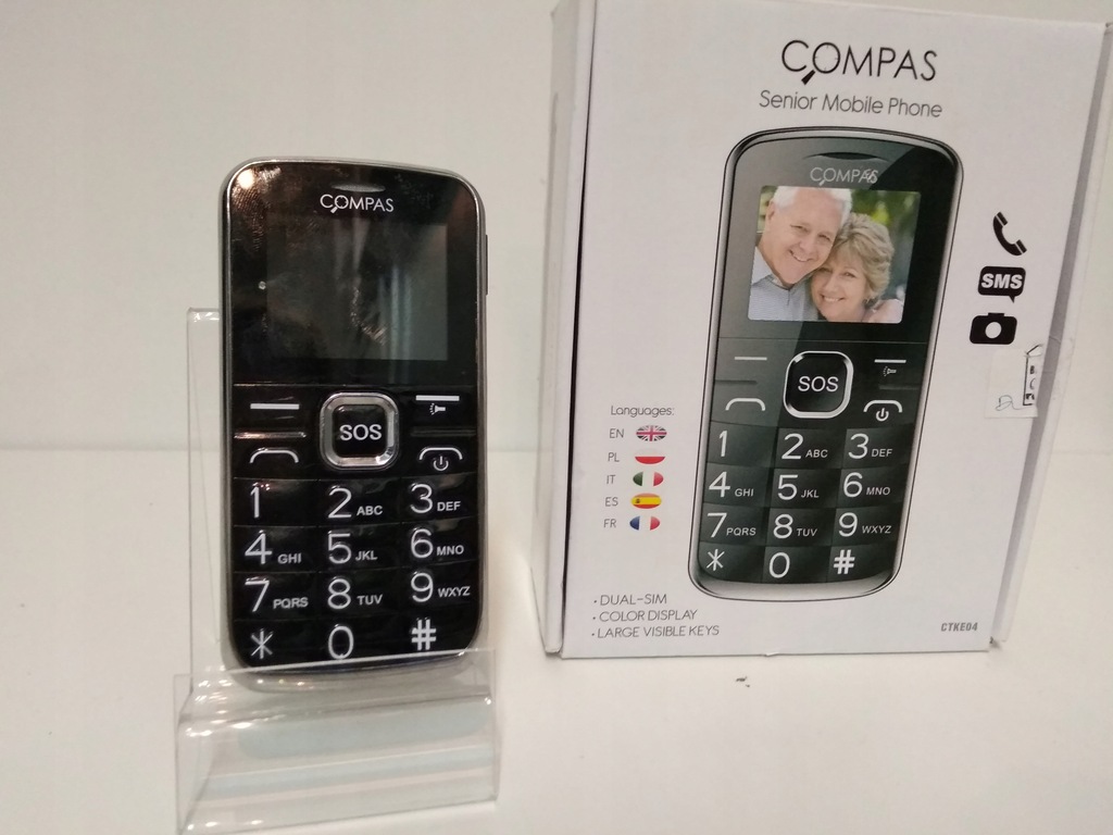 TELEFON DLA SENIORA COMPAS CTKE04 7547A