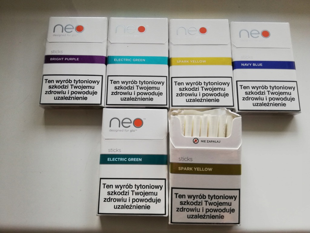 Wkłady Neo do urzadzenia Glo 5 paczek