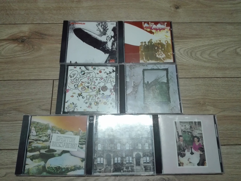 Led Zeppelin Dyskografia wyd. USA - I, II, III, IV