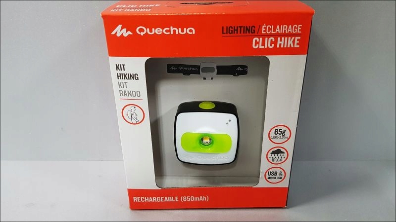 LAMPKA CZOŁÓWKA QUECHUA CLIC HIKE NIE UŻYWANA!