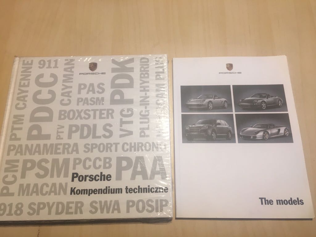 Porsche Kompendium techniczne plus KATALOG MODELI
