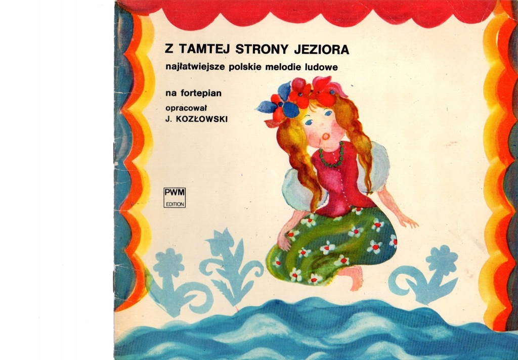 Z tamtej strony jeziora Melodie ludowe Fortepian