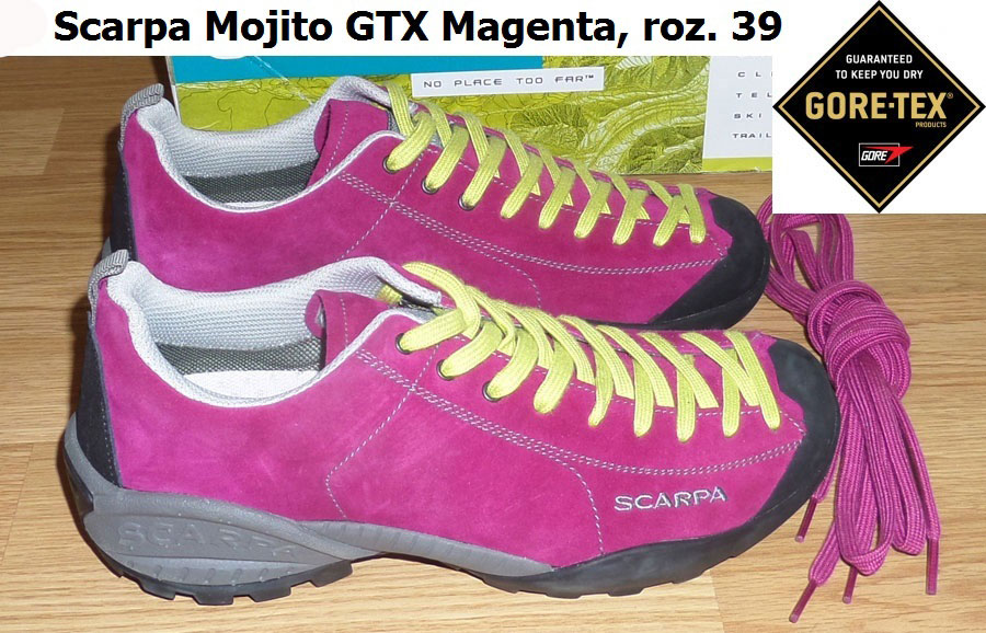 scarpa mojito gtx magenta