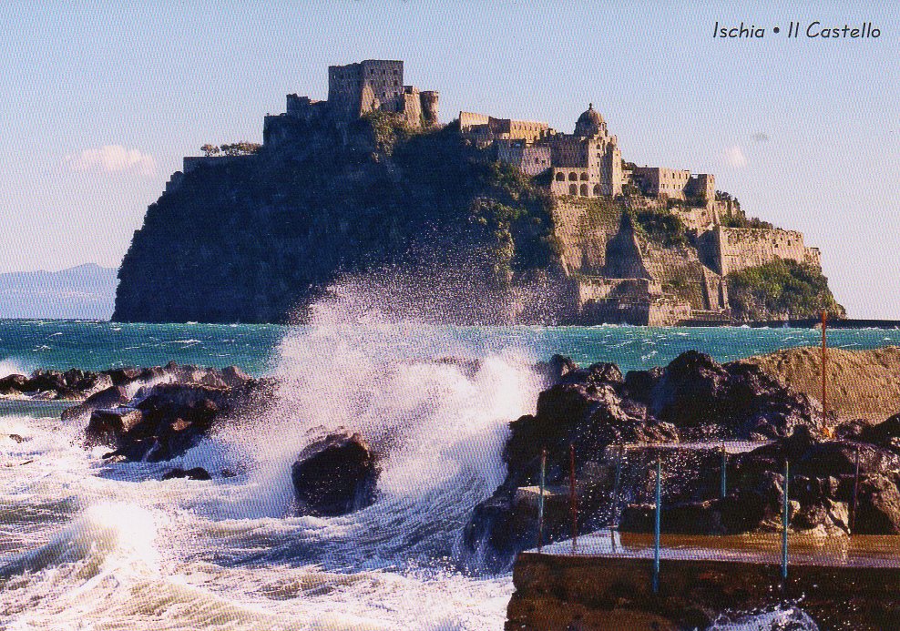 WŁOCHY ISCHIA ZAMEK ARAGOŃSKI