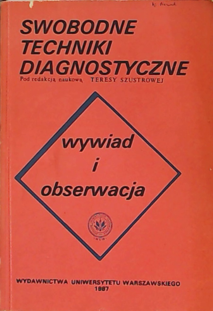 SWOBODNE TECHNIKI DIAGNOSTYCZNE Szustrowa WAWA