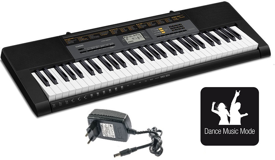 CASIO CTK-2500 keyboard pianino edukacyjne +lekcje