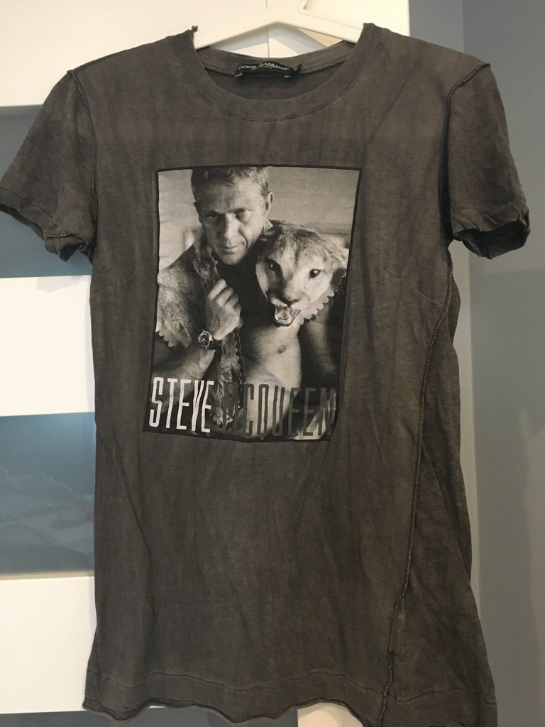 dolce gabbana steve mcqueen t shirt