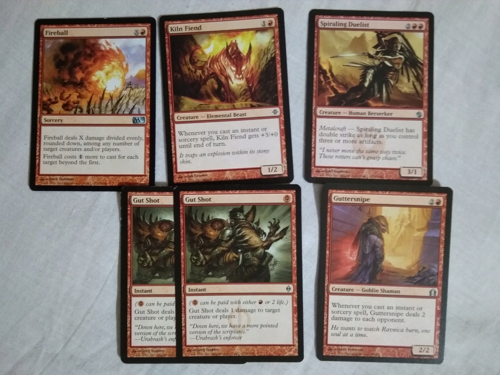Gut Shot Guttersnipe Zestaw MTG Magic the Gatherin