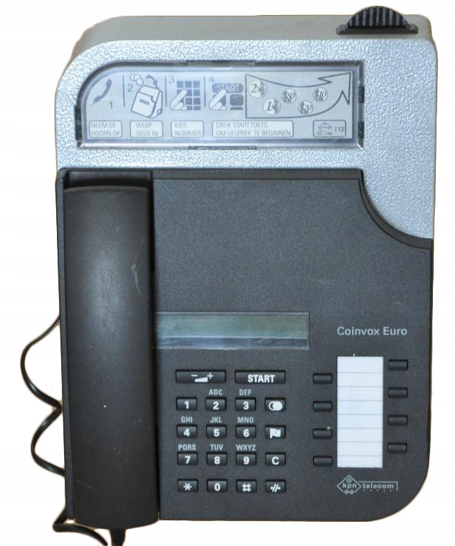 TELEFON NA MONETY KPN TELECOM COINVOX EURO