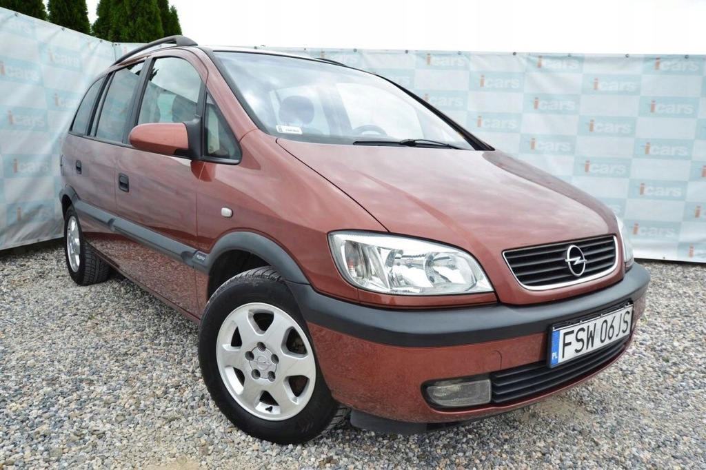 Opel Zafira 1.8 GAZ LPG 7 MIEJSC Klimatyzacja Ważn