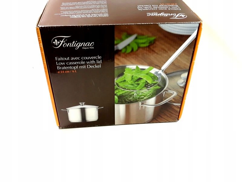 GARNEK FONTIGNAC 24CM 6L JAK NOWY