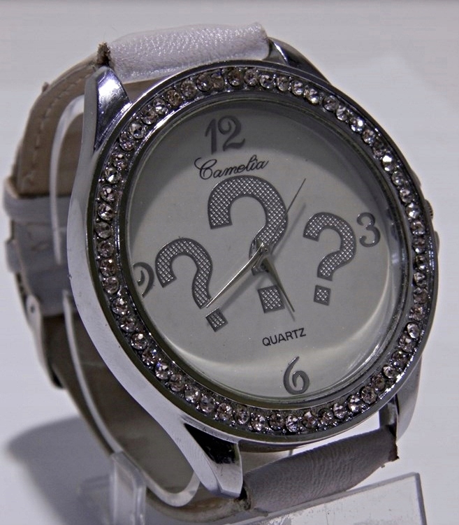 ZEGAREK DAMSKI QUARTZ CAMELIA Z CYRKONIAMI