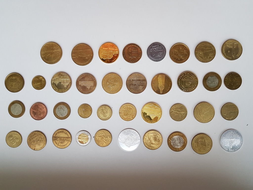 monety pamiątkowe - 5 zł za sztukę