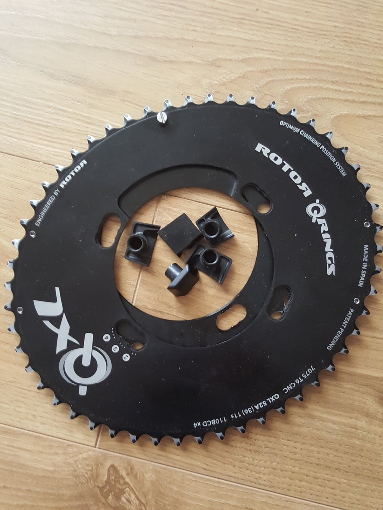 Tarcze Rotor QXL 52/36 Dura Ace 9000 + adapter