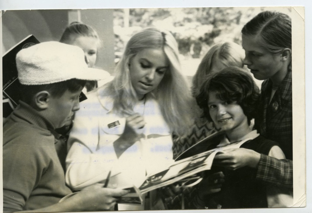 Urszula Sipińska Sopot Vintage Foto 1969 rok