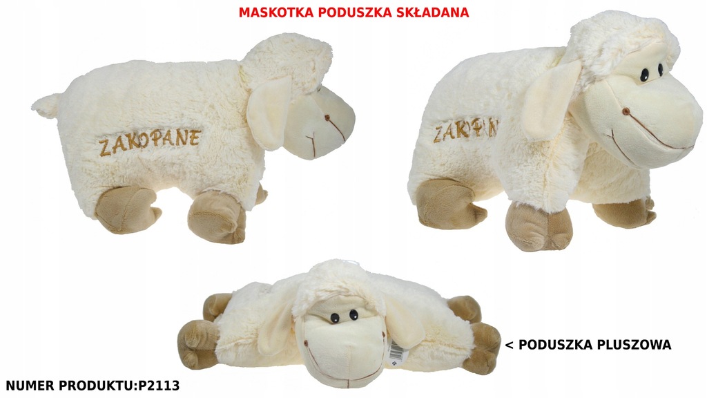 Poduszka Skladana Owieczka Zakopane 7715305628 Oficjalne