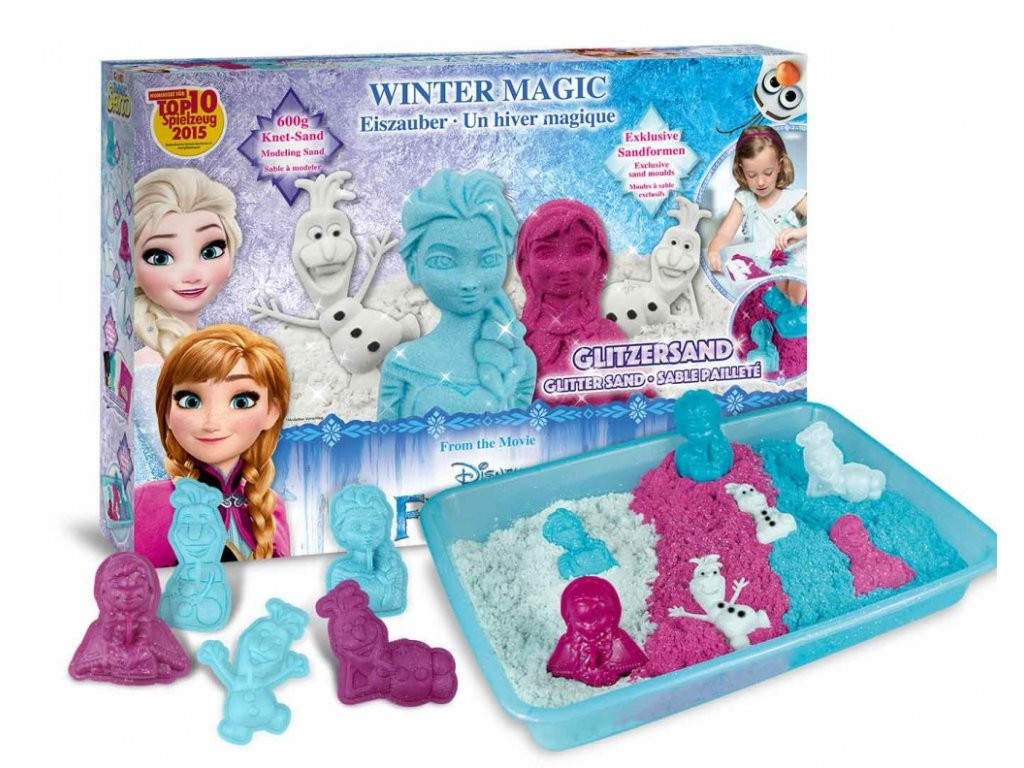 PIASEK KINETYCZNY Kraina Lodu Frozen GLITTER DUŻY