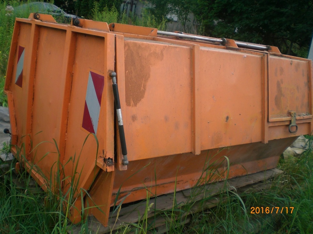 KONTENER PRASUJĄCY, PRASA HYDRAULICZNA, BELOWNICA