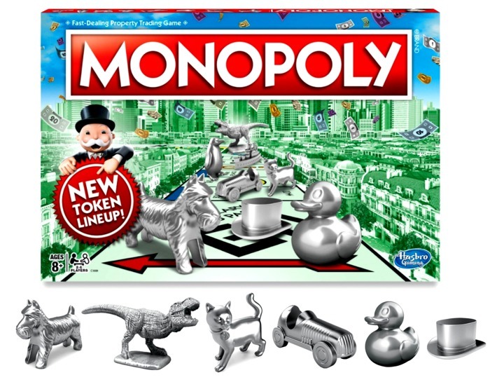 Monopoly CLASSIC Nowe Figurki Hasbro