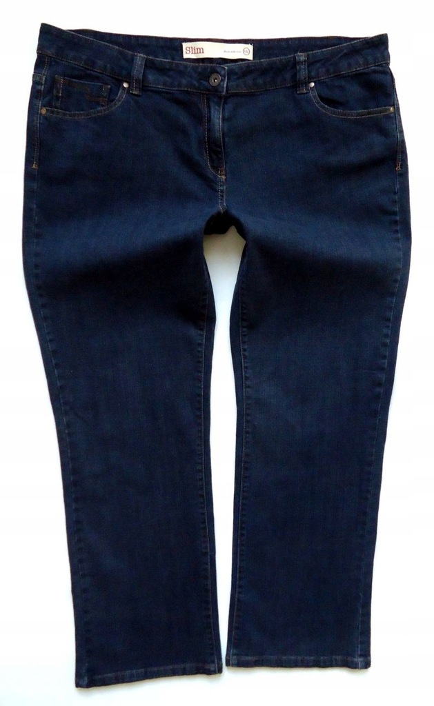 NEXT spodnie jeansy rurki SLIM 46/48
