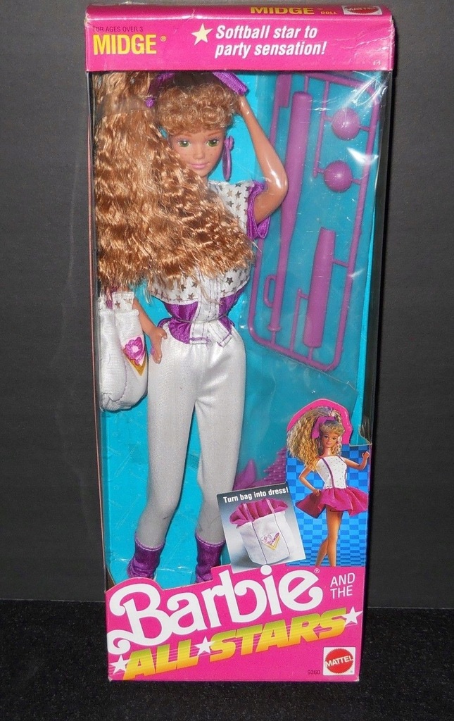 BARBIE ALL STARS MIDGE KOLEKCJONERSKA 7539397988 oficjalne