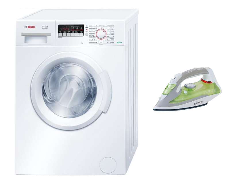 Pralka Bosch Serie 2 WAB24264PL A+++ 6kg +ŻELAZKO