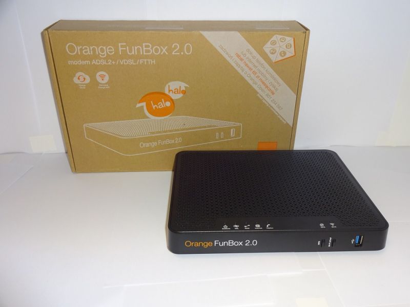 MODEM ORANGE FUNBOX 2.0  + PUDEŁKO