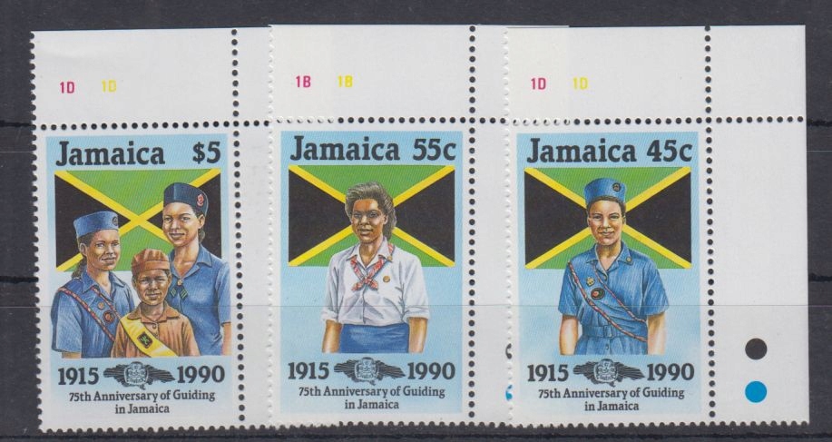 N18. MNH. Jamaica, skauting