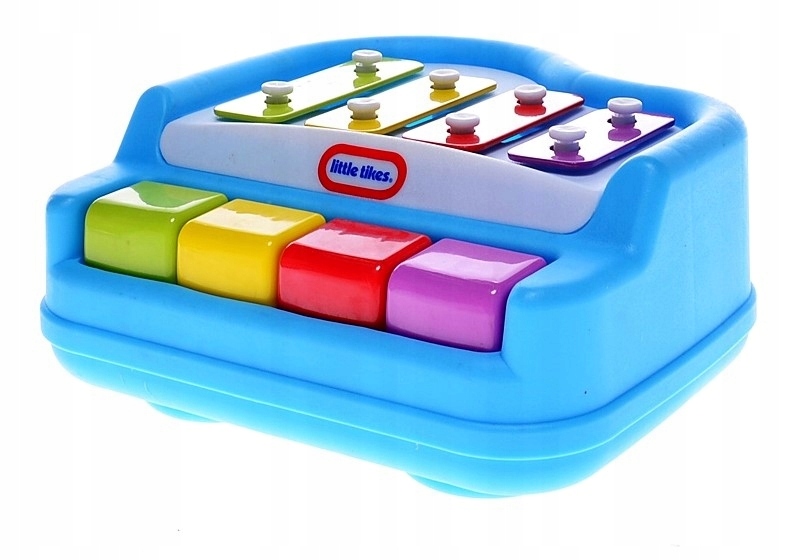 5506-2 ...LITTLE TIKES. PIANINKO CYMBALKI KOLOROWE