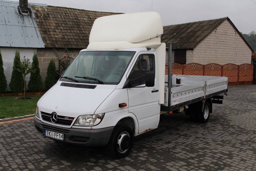 Mercedes Sprinter 411 CDI Skrzynia Z Plandeka 413 - 7577287727 - oficjalne archiwum Allegro