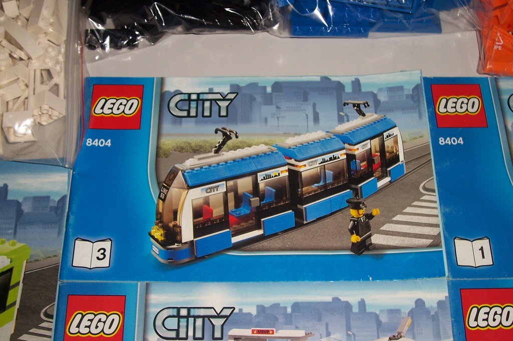 #103 Lego City 8404 tramwaj autobus przystanek - 7641681103 - oficjalne ...