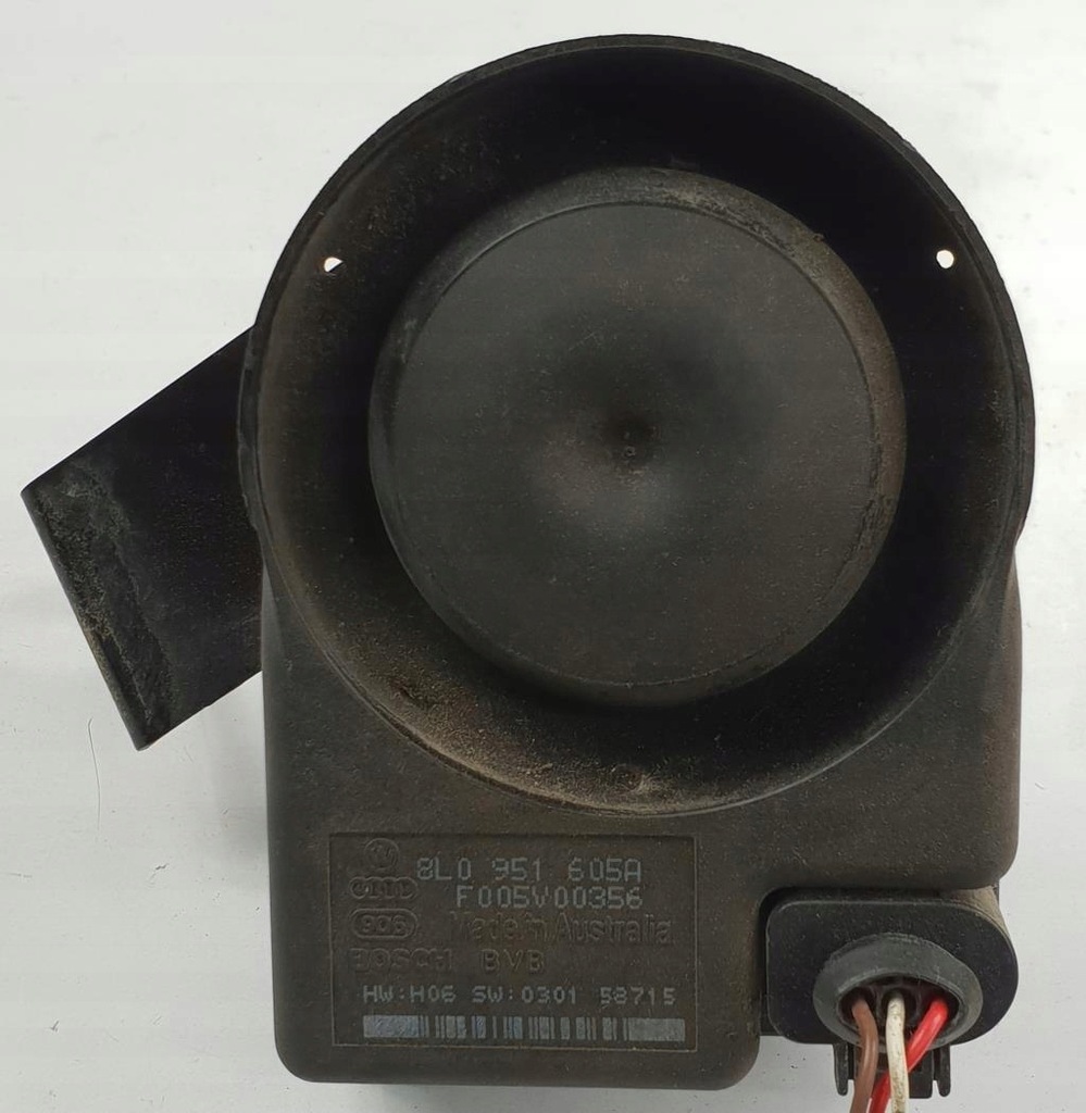 SYRENA ALARMU ALARM AUDI A8 D3 8L0951605A