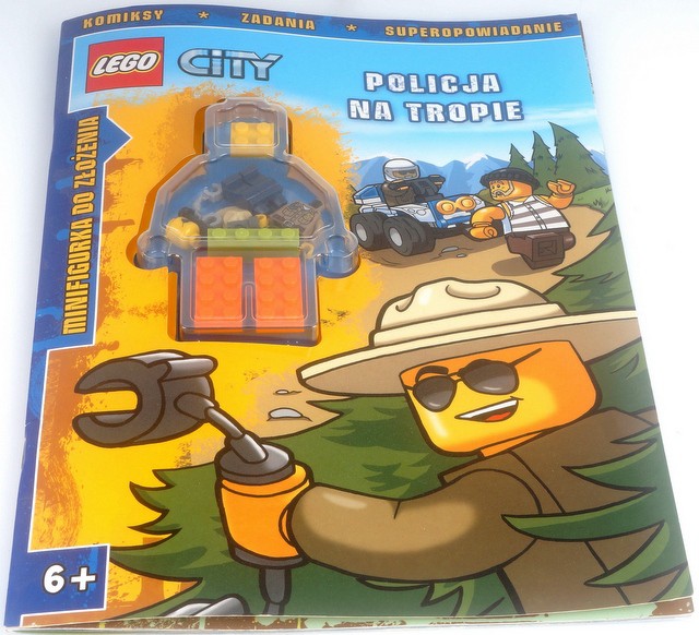 LEGO city Gazetka Policja na tropie