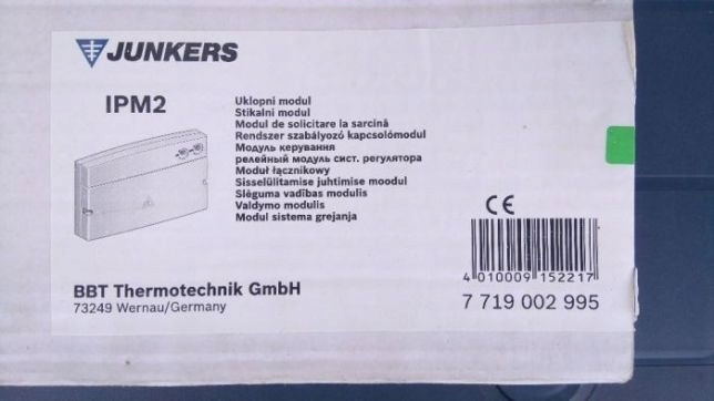 Moduł do regulatorów pogodowych Junkers IPM 2