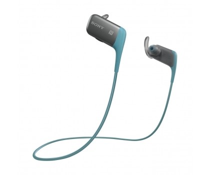 SONY MDR-AS600BTL niebieskie bluetooth