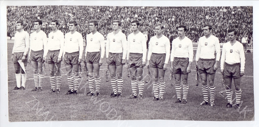 zdjęcie - mecz POLSKA - HOLANDIA (2:1) 1969 r.