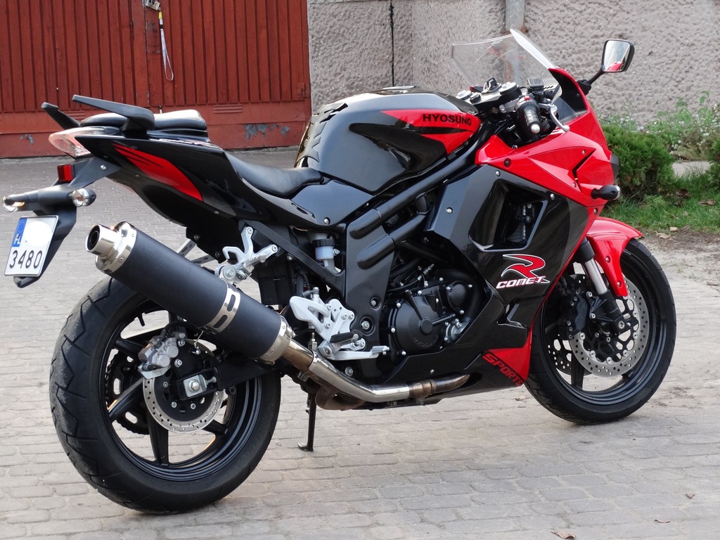 HYOSUNG GT 650 Comet R SV650 2012 Salon PL.zarejes