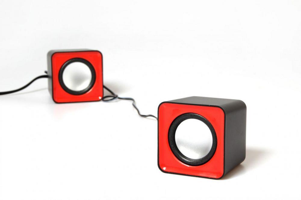 Głośniki Media-Tech MT3140 FADO USB czerwone 6W