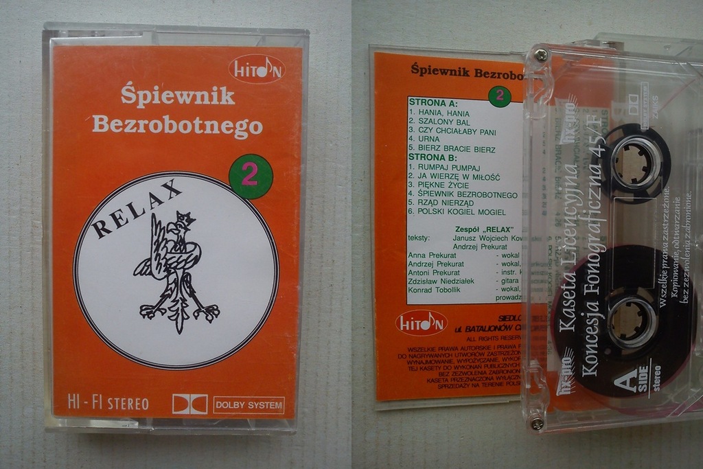 RELAX - Śpiewnik Bezrobotnego 2 /Disco Polo/