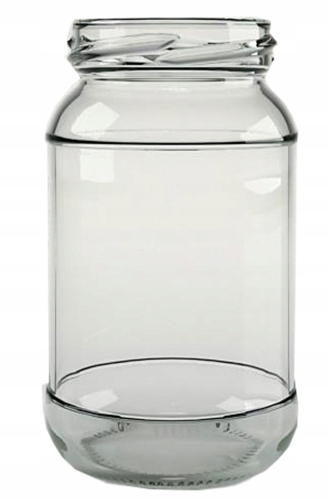 SŁOIK SŁOIKI SŁÓJ SZKLANY LITROWY POJEMNOŚĆ 0,9L