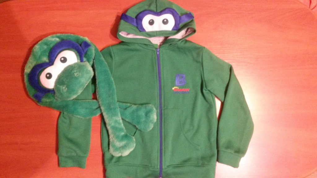 Oryginalna bluza + czapka zimowa ENERGYLANDIA 140