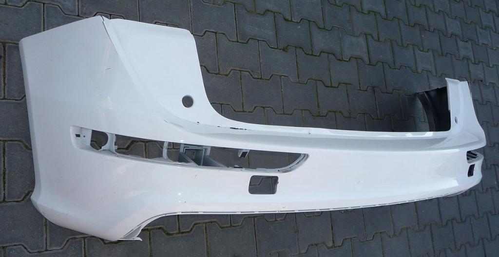 Audi Q S Line S Line Rear Bumper Rear Naked White