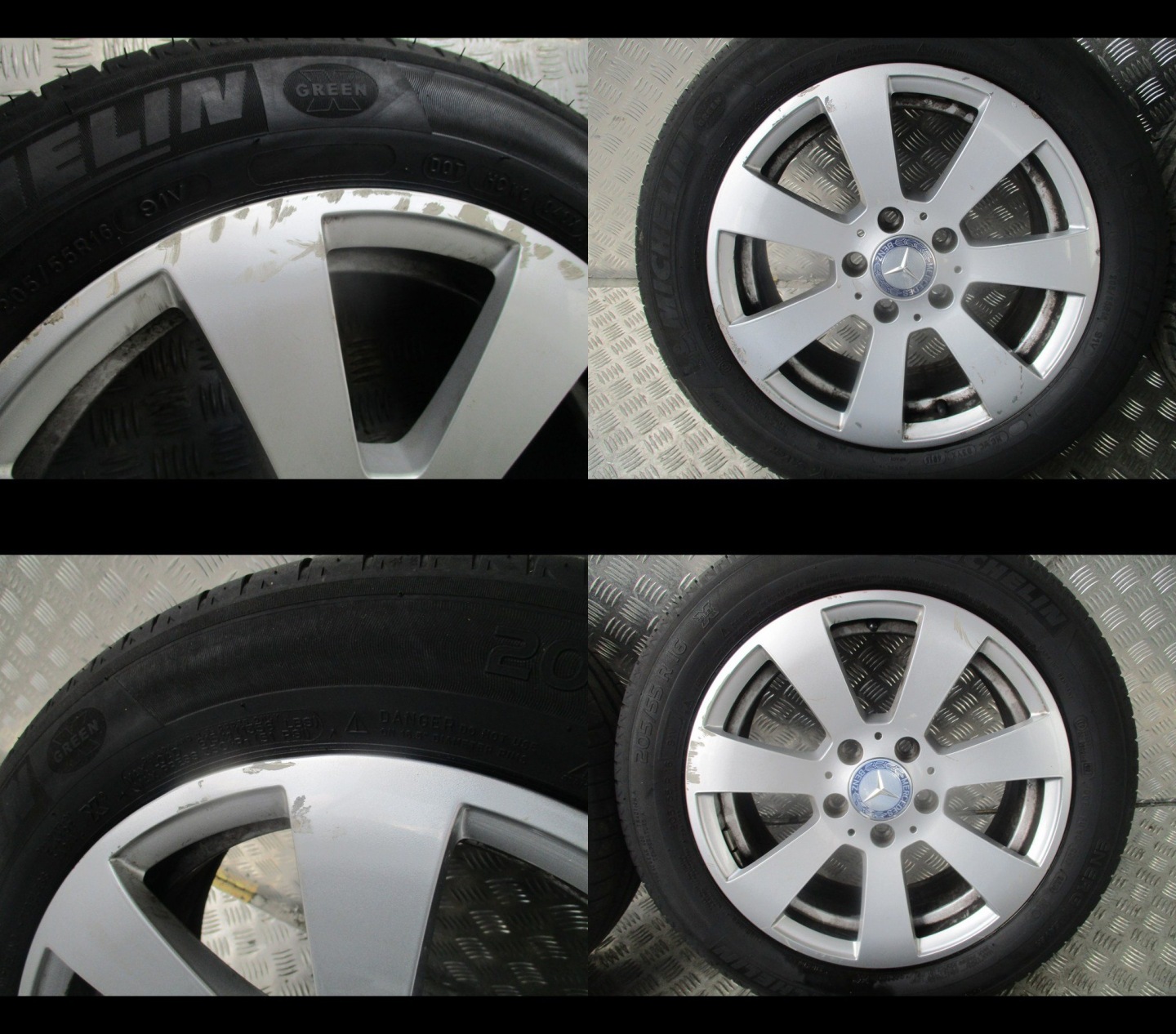 wheels discs tyres Mercedes C-Klasa W 204 R16 6mm