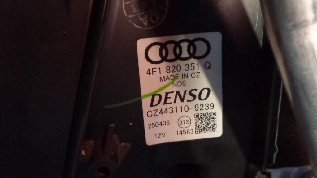 heater AUDI A6 C6 04-08 GORLICE 4F1820351Q